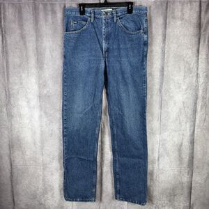 Lee Jeans Men's Size 36x36 Regular Fit Straight Leg 2008944 Stone Wash Blue